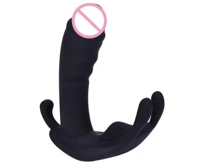 Wearable Vibrator with Clit and Scrotum Stimulation