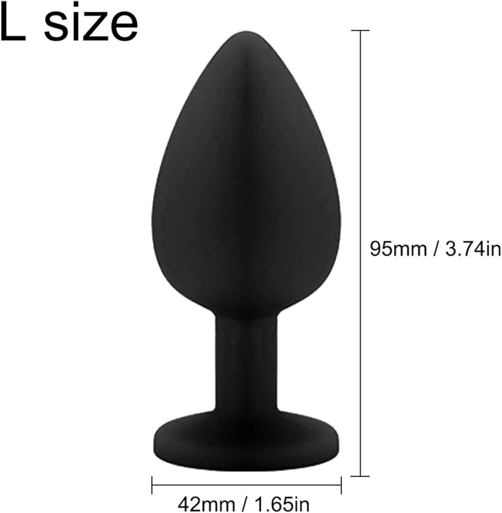 Large size silicone anal plug dimensions advanced level discreet toys Lebanon