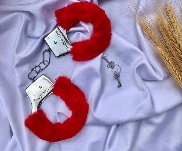 Stainless Cuffs with Fur - sex toy BDSM Lebanon