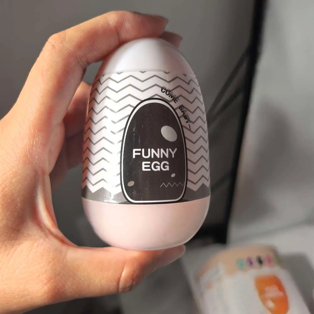 Male Egg Stroker, Male Masturbator: Realistic Textured Pocket Pussies - Cumequoi Male Masturbators sex toys Lebanon