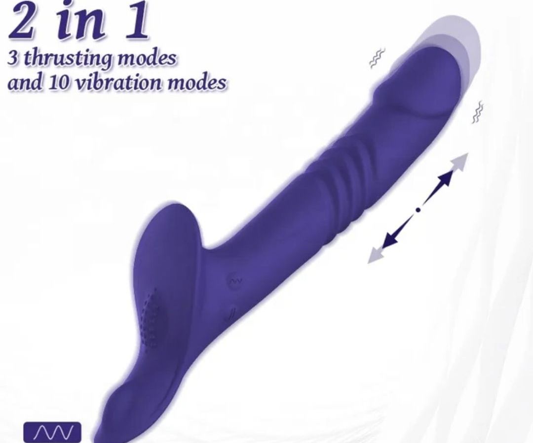 Dildo Strapon (Telescopic with Grinder)