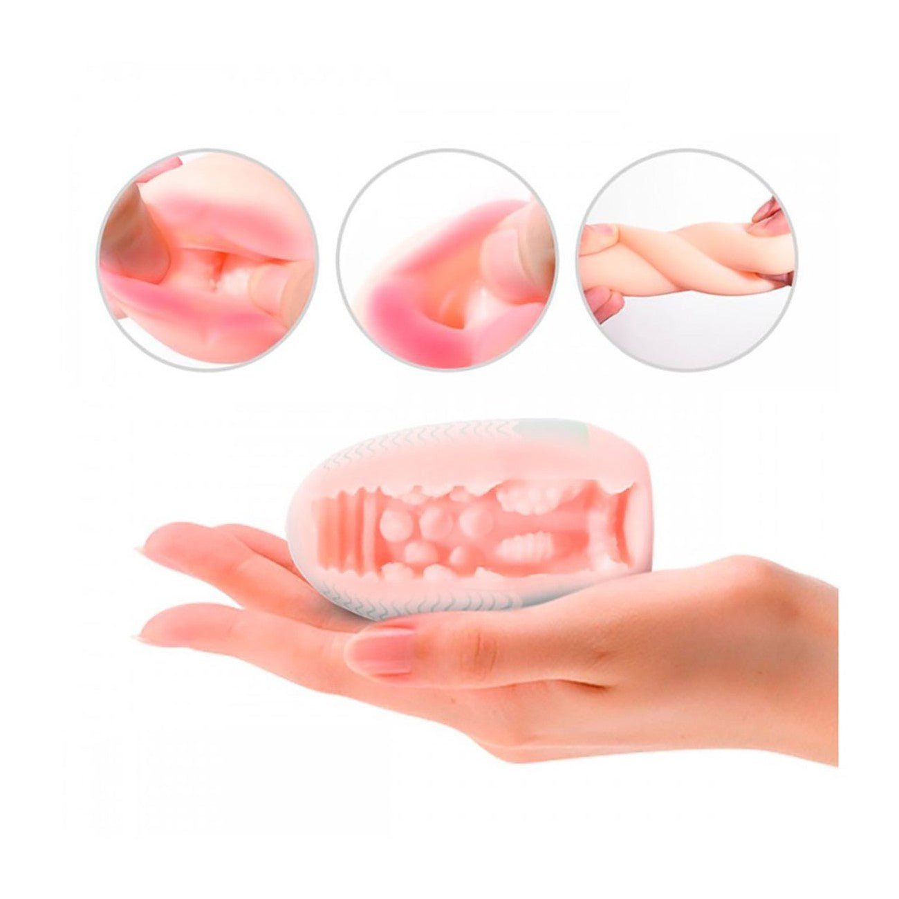 Male Egg Stroker, Male Masturbator: Realistic Textured Pocket Pussies - Cumequoi Male Masturbators sex toys Lebanon