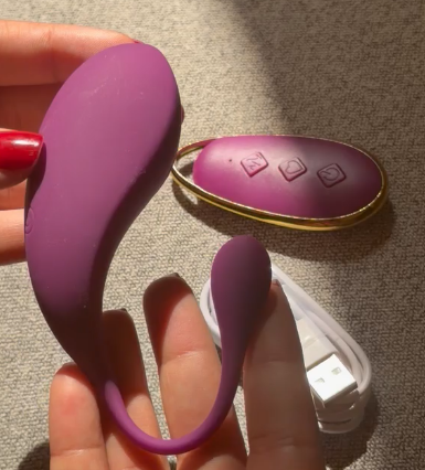 Egg Vibrator with Remote - Purple Wireless | Cumequoi
