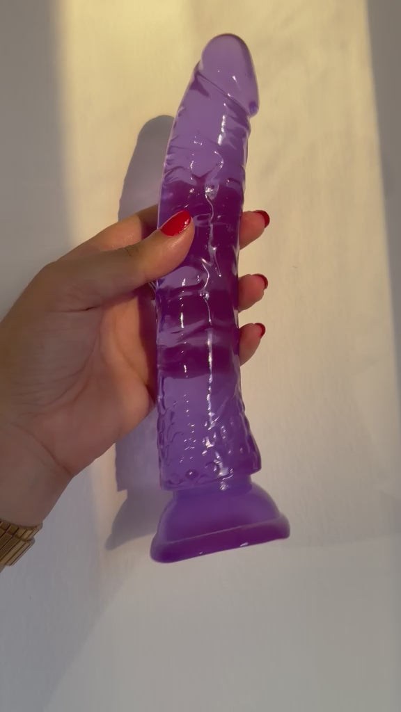 Jelly Dildos Long Shape: No Balls