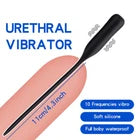 Silicone Men Electric E-stim Stretcher Urethral Sounding Rod Penis Plug Dilator