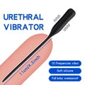 Silicone Men Electric E-stim Stretcher Urethral Sounding Rod Penis Plug Dilator