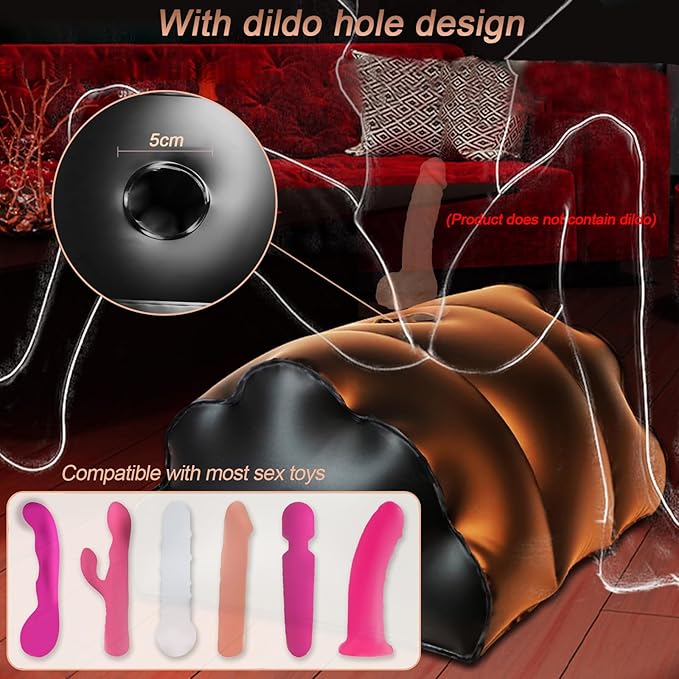 Inflatable Positioning Sex Pillow: Adjustable Comfort And Support - sex toy Lebanon
