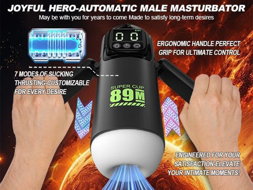 Automatic Male Masturbator Machine: Smart Suction And Vibrating Control - sex toy Male Masturbators Lebanon