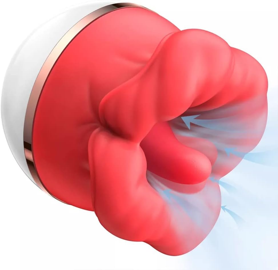 Akindo Vibrator: Moving Suction Tongue - Air Pressure