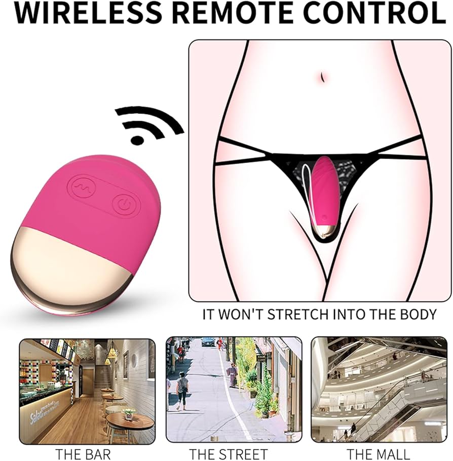 Wearable Wireless Remote Control Vibrator Egg: Discreet Wearable Pleasure - sex toy Vibrators & Suckers Lebanon