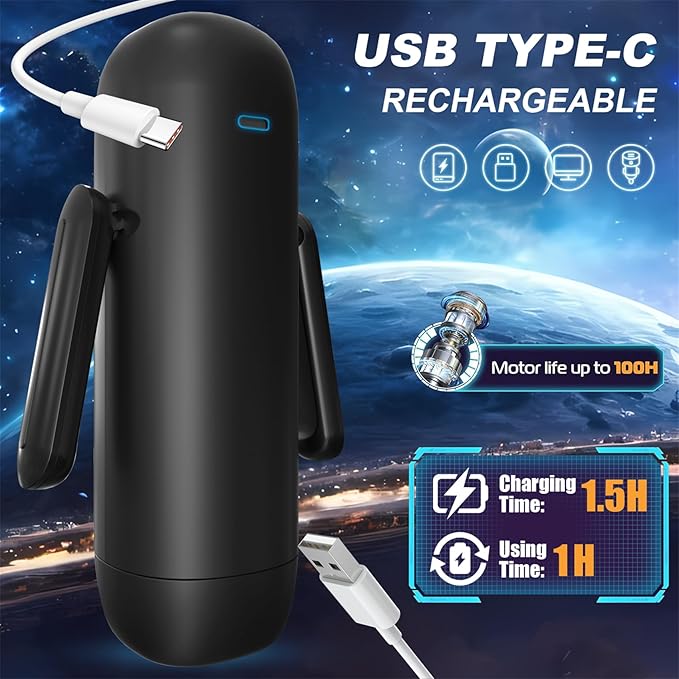 USB Type C rechargeable male masturbator device fast charging electric toy Lebanon