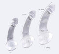 Transparent TPE Dildo: Curved Clear Design - sex toy Dildos & Strapons Lebanon