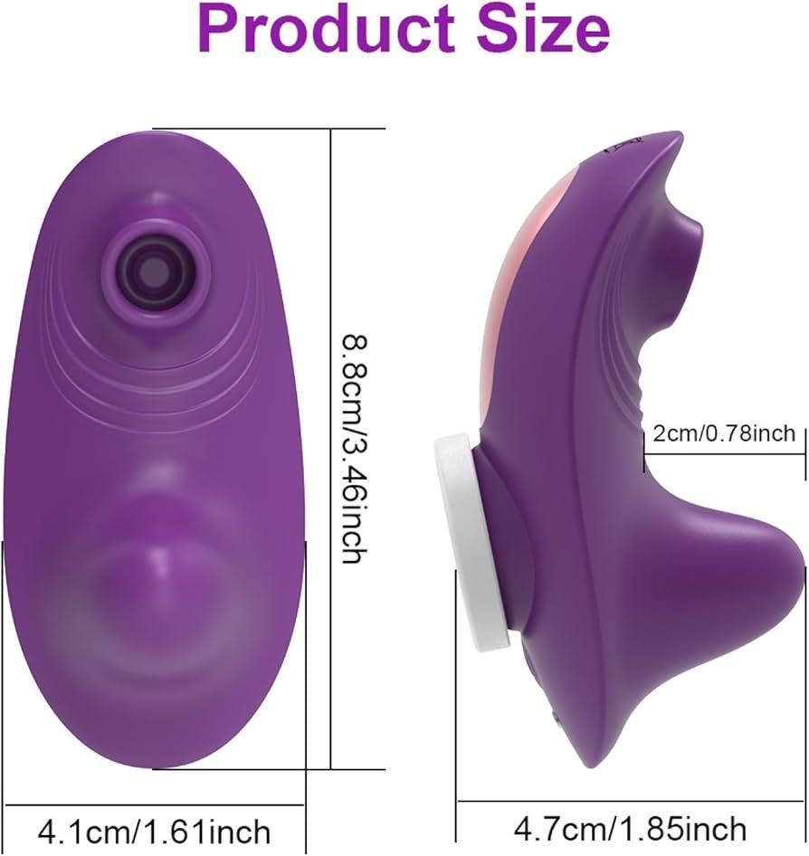 Discreet Wearable Clitoral Suction Vibrator: Hands - free Magnetic Pleasure - sex toy Vibrators & Suckers Lebanon