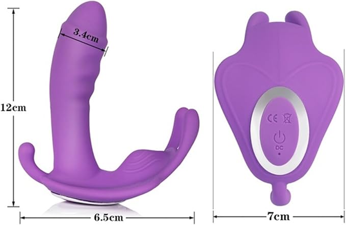 Wearable Vibrator with Clit and Scrotum Stimulation